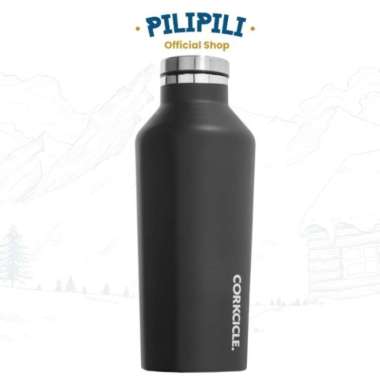 TUMBLER CORKCICLE CANTEEN 9 OZ / 270 ML MATTE BLACK -LORENA