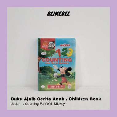 [READY STOCK] Buku Ajaib Cerita Anak Augmented Reality /Children Book BBW Counting 123