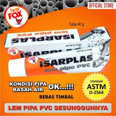 Lem Isarplas Tube 40g Lem Pipa PVC Original