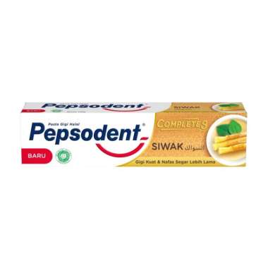 Pepsodent Complete 8 110gr - Pasta Gigi Siwak Habbatussauda mint