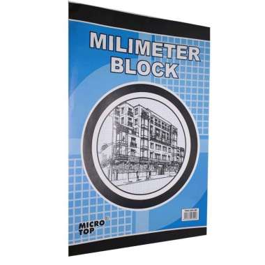 Buku Milimeter Block Folio/ F4 Microtop
