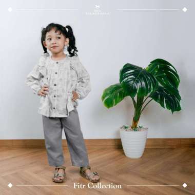 Little Palmerhaus Namira Tunic Set / Setelan muslim anak 1Y Heather