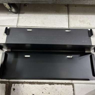 Tatakan Plat nomor mobil Dudukan Plat nomor model PEJABAT//APARAT Hitam