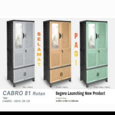 Lemari Napolly Container Cabro 81 G81X 3R CK G81.3R Gantung Napoly
