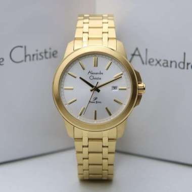 ALEXANDRE CHRISTIE AC 1017 AC1017 PRIA GOLD WHITE ORIGINAL