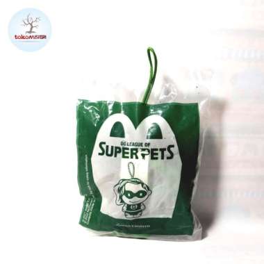 Boneka Green Lantern Super Pets Hero Dc Comic Mcd Happy Meal Doll Toys