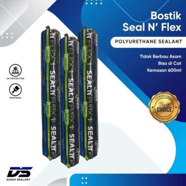 Sealant Bostik Seal n Flex Polyurethane Sealant Bostik PU - Abu-abu Putih