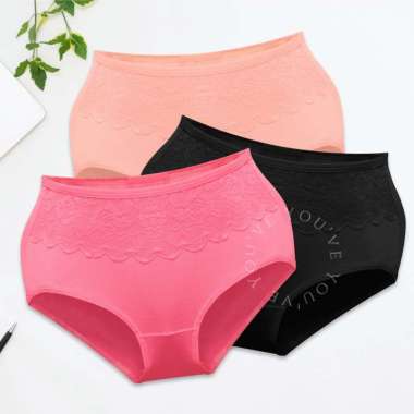 You've (YouHave)1 PCS Celana Dalam Wanita CD Wanita Pakaian Dalam Wanita 000601 Multicolor