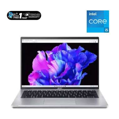 ACER Swift Go Touch SFG14-71T-51MG - Silver [14" Touch WUXGA/i5-13500H/16G DDR5/512G NVMe/Win 11/OHS 21/NX.KF5SN.001] FREE Bag + 1Yr Ext Warranty 16TB / 1TB