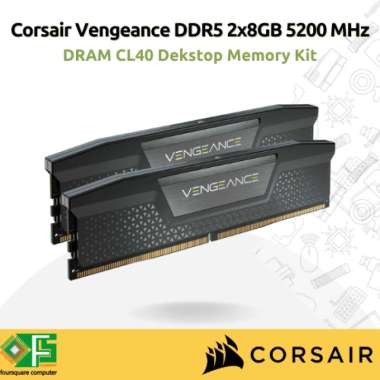 Ram PC Corsair Vengeance LPX DDR5 16GB 2x8GB DDR5 DRAM 5200 MHz CL40
