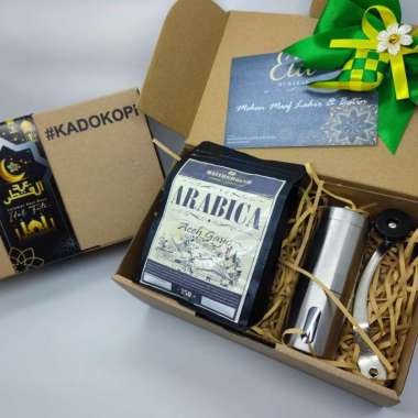 #KADOKOPI Hampers Lebaran Arabica / Robusta + Grinder Kopi Idul Fitri Arabica