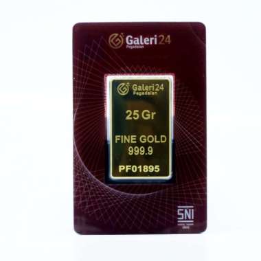 Logam Mulia Galeri 24 25gr (LM) 25 GRAM - Emas Galeri 24
