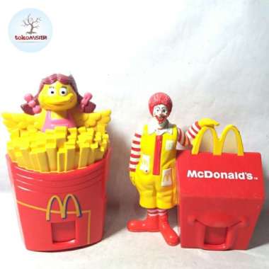 Maskot Ronald Birdie McSweet Happy Meal Candy Dispenser Mcd 1998 Toys