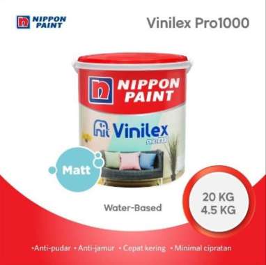 CAT TEMBOK INTERIOR NIPPON VINILEX PRO1000 ABACADABRA KEMASAN 20 KG