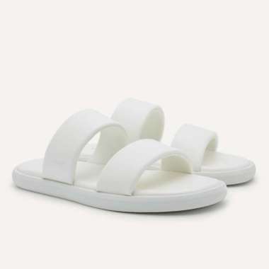 PM035 SANDAL PRIA PEDRO ORIGINAL SENDAL SLIDE CASUAL BRANDED ASLI ORI PUTIH WHITE