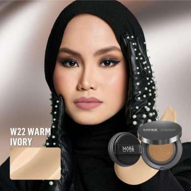 [NEW SHADES] MAKE OVER Hydrastay Lite Glow Cushion 15 g - Cushion for Dry Skin Make Over Makeover W2