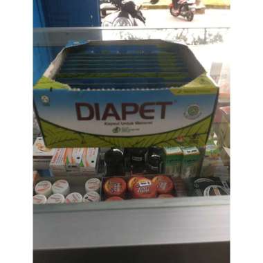 Diapet 1 Box isi 12 strip @10 kapsul