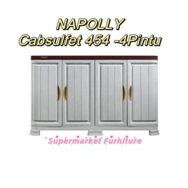 Napolly Cabsulfet 454 Papan- Bufet Tv Plastik Napolly
