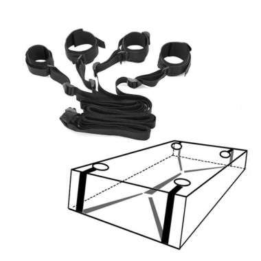 Smspade Tali Pengikat Kaki Tangan Handcuff Wrist Leg BDSM PCT4 Alat Olahraga Pengecil Perut Pijat Mu