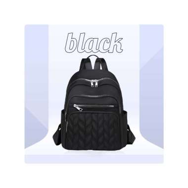 Goto Convese Mini Backpack Tas Sekolah Kuliah Kerja Ransel Wanita BLACK
