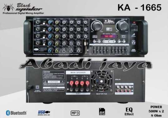 Promo Amplifier Black Spider Ka1665 Ampli Black Spider Ka 1665 Sale