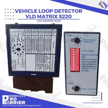 Vehicle Loop Detector Matrix S220 - VLD Matrix S220 Detektor Kendaraan