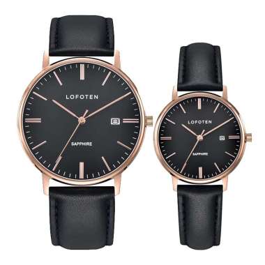 JAM TANGAN COUPLE ORIGINAL LOFOTEN 8109MR 8109MR and LOFOTEN 8109LR 8109LR JAM TANGAN LOFOTEN ORIGIN