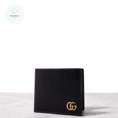 GUCCI GG marmont bifold wallet leather Black - 100% Authentic