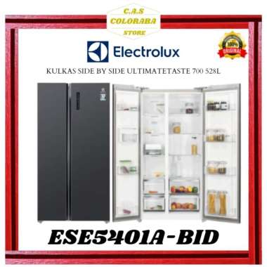 KULKAS ELECTROLUX ESE5401A-BID KULKAS SIDE BY SIDE INVERTER ESE5401ABID ESE5401 ESE5401 A BID KULKAS