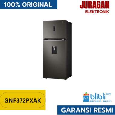 LG GN-F372PXAK Kulkas 2 Pintu Dispenser - Auto Ice Maker