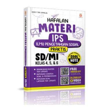 Buku Hafalan Rumus Matematika, Materi IPA dan IPS SD Soft Cover IPS