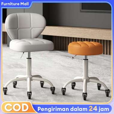 Kursi Bar Kursi Sandaran Kursi Cafe Putih (sandaran)