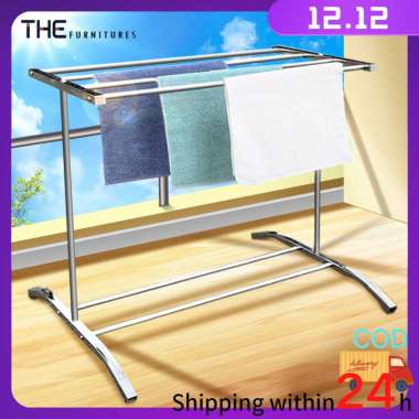 Jemuran Handuk Stainless Steel-Jemu 5 Bar