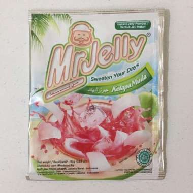 MR JELLY - JELLY KELAPA MUDA 15GR X 1 SACHET POWDER JELLY KELAPA MUDA