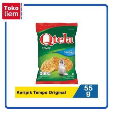Qtela Keripik Tempe Original 55G