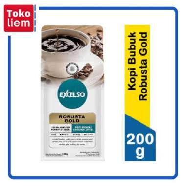Excelso Kopi Bubuk Robusta Gold 200g