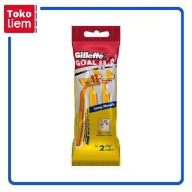 Gillette Razor Goal Ii Yellow 2'S