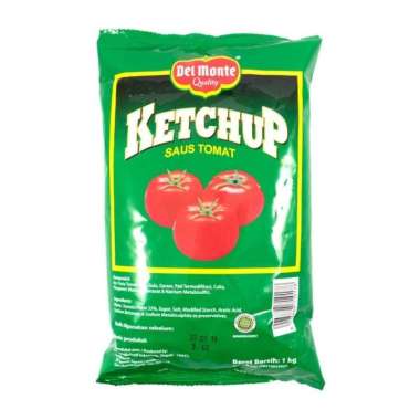 DELMONTE TOMATO KETCHUP POUCH 1KG