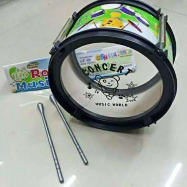 Mainan Drum Jazz Mini Anak Drum Band Satuan - Isi 5 Drum + Kursi / Mainan Anak Musik Drum, MODEL DRU