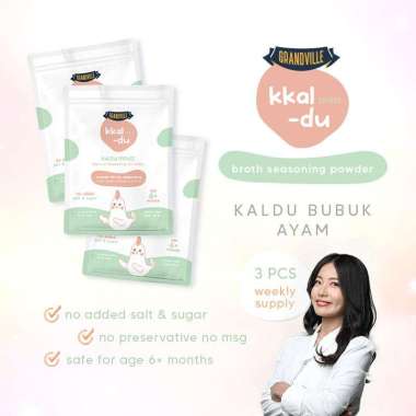 Grandville Kaldu Ayam Mpasi BB Booster Non MSG Weekly Pack