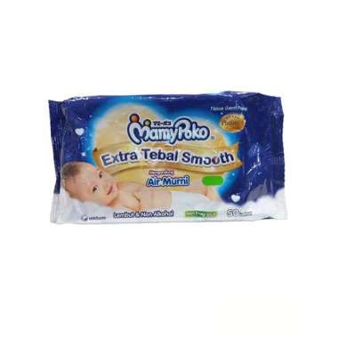 Promo Harga Mamy Poko Baby Wipes Reguler - Fragrance 52 pcs - Blibli