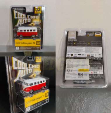 diecast CCA Coolchic Auto mobil Volkswegen T1 1:56 coolchic auto diecast koleksi mainan
