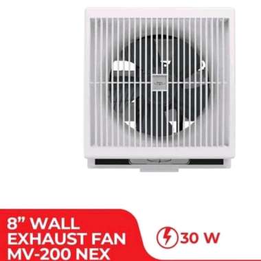 Kipas Angin Exhaust Fan Hexos Dinding 8 Inch MASPION MV 200 NEX