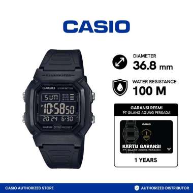 Jam Tangan Pria CASIO W-800H-1BVDF