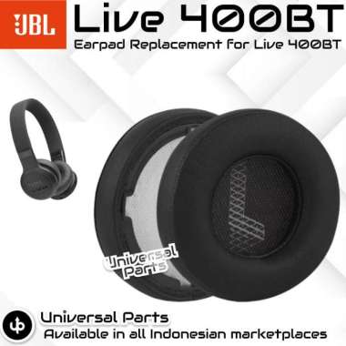 Bantalan Busa JBL LIVE 400BT / LIVE 460NC Earpad Earcup Ear Pad Cup Black