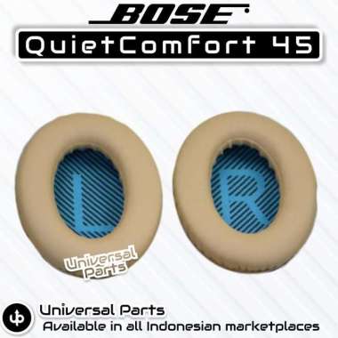Busa Bantalan Bose Quietcomfort QC45 / QC45 Earpad Earcup Ear Pad Cup Cream Blue