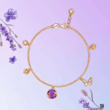Gelang Sandra Dewi Gold Magic Garden Collections BC220897