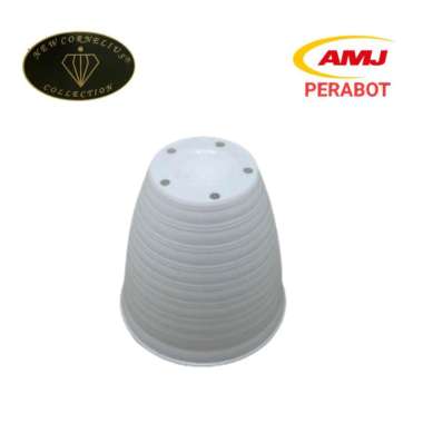 CORNELIUS Pot Plastik Pot Putih Pot Tirus 534