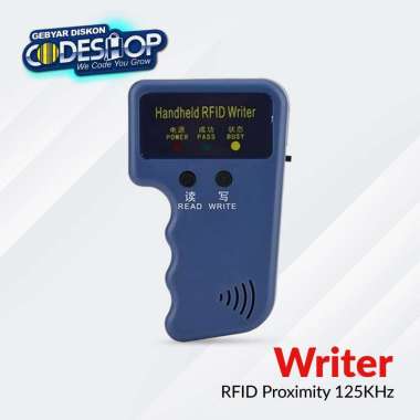 Handheld RFID Reader Writer 125KHz Proximity Duplicator Keyfobs Tags Cards