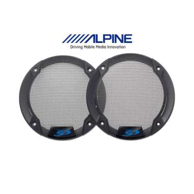 Alpine KTE S610G Grill Speaker Mobil Ukuran 6.5 inch per SET